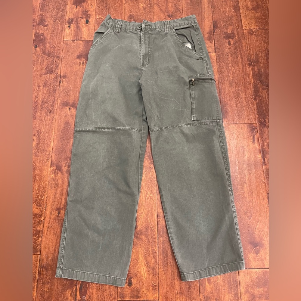 Vintage Faded Glory Cargo Wide Leg Pants Skater